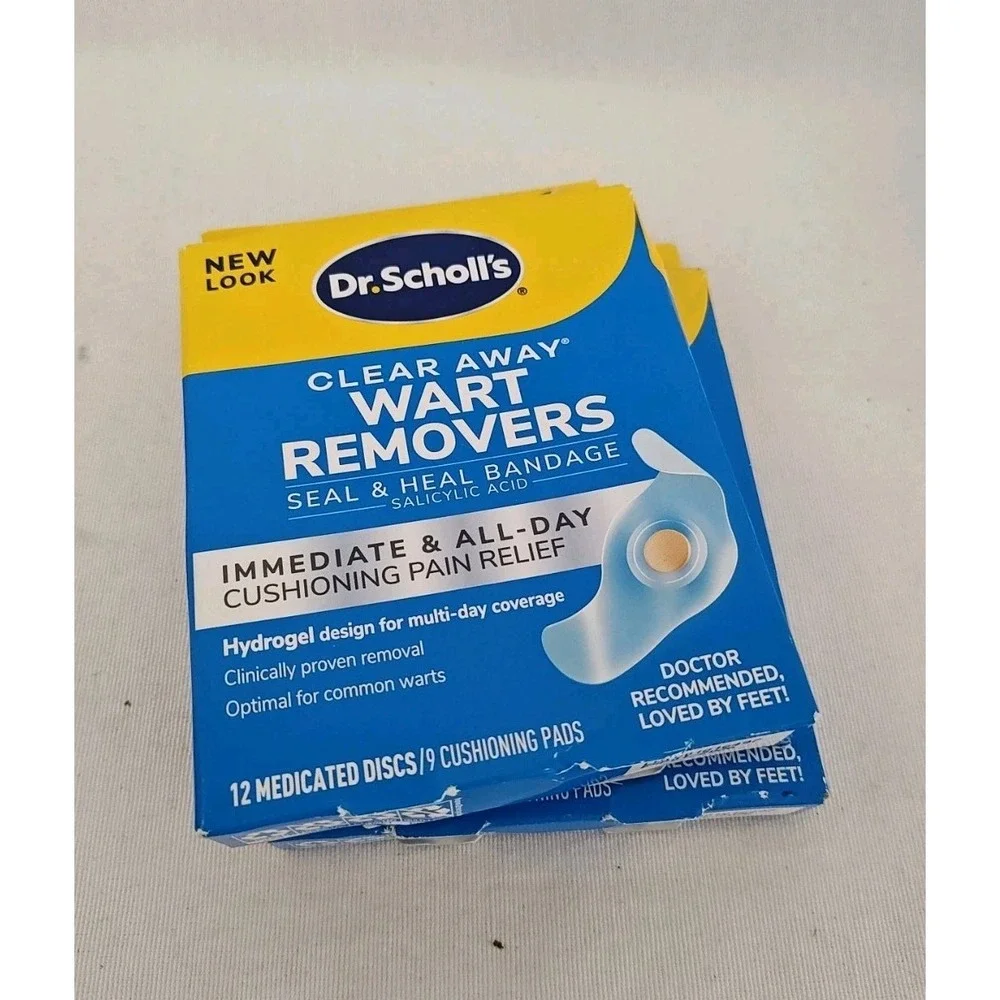 Dr Scholl's Maximum Strength Clear‎ Away Wart Removers 2 X 12 Medicated Discs